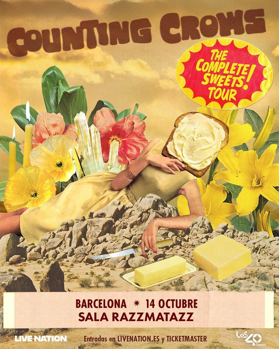 Counting Crows en Barcelona: una noche única en Razzmatazz