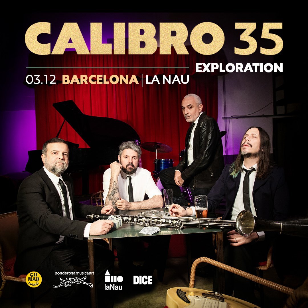 Calibro 35 en Barcelona 2025: groove cinematográfico en La Nau