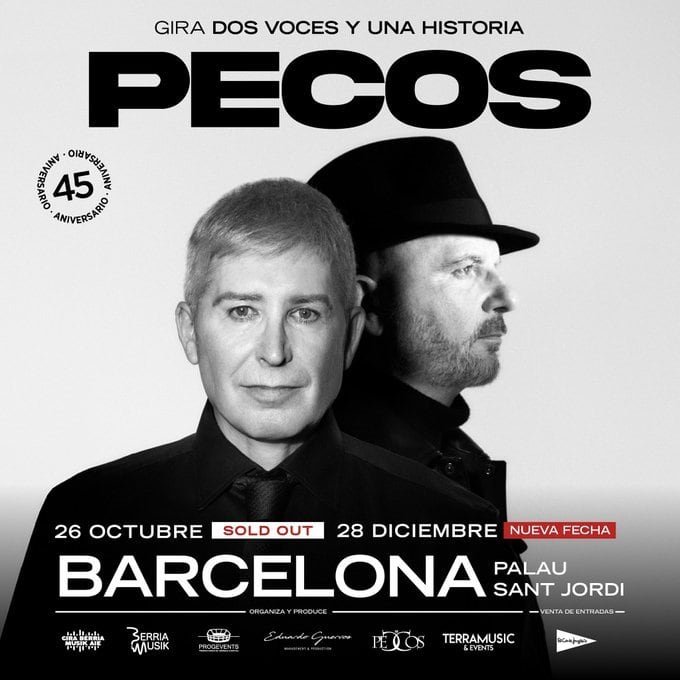 «Pecos en Barcelona 2025: ‘Dos Voces y Una Historia’ en el Palau Sant Jordi